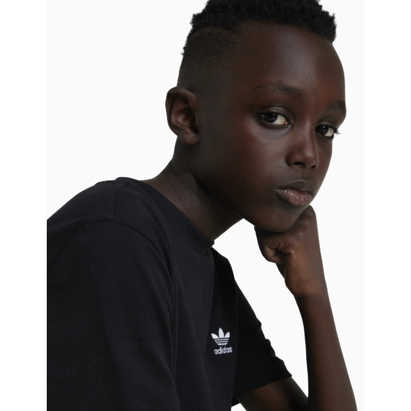 Camiseta de manga corta Adidas Black Junior (Adolescentes)