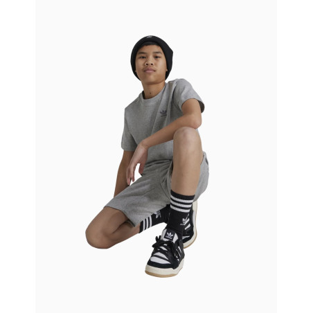 Camiseta de manga corta Adidas Grey Junior (Adolescentes)