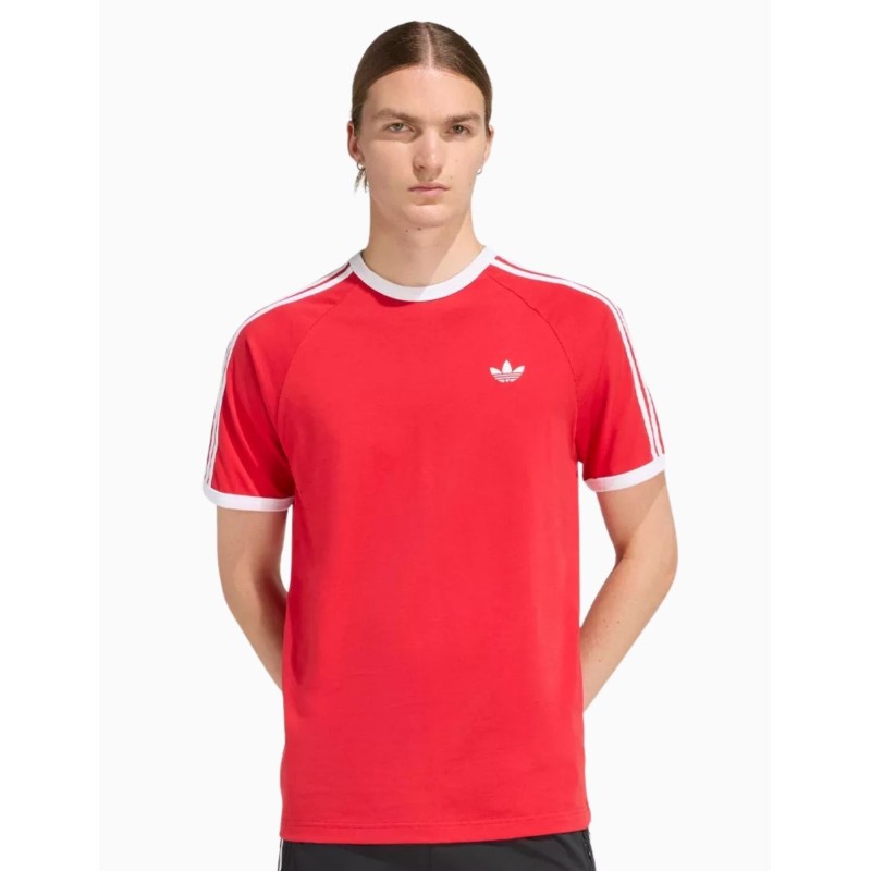 Camiseta Adidas 3S Tee Roja
