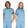 Camiseta Adidas 3 Stripe Tee Azul para Niño