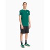 Camiseta Adidas 3 Stripe Tee Verde