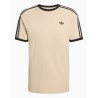 Camiseta Adidas 3 Stripes Beige