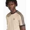 Camiseta Adidas 3 Stripes Beige
