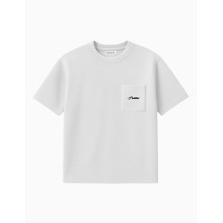 Camiseta Prohibited Seaside Waffle Tee Off-White