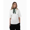 Camiseta Prohibited Seaside Waffle Tee Off-White