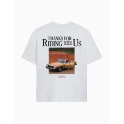Camiseta Prohibited Courtside Riviera Tee Off-White