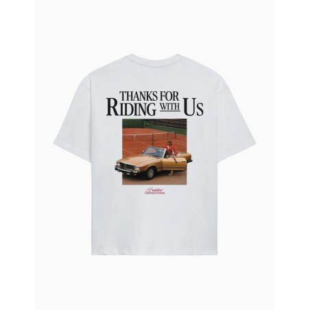Camiseta Prohibited Courtside Riviera Tee Off-White