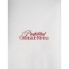 Camiseta Prohibited Courtside Riviera Tee Off-White