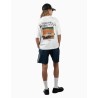 Camiseta Prohibited Courtside Riviera Tee Off-White