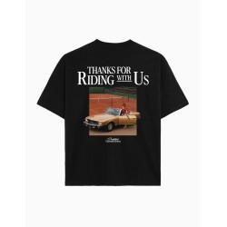 Camiseta Prohibited Courtside Riviera Tee Negra