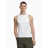 Camiseta Tank Prohibited The Embroidery Top Off-White