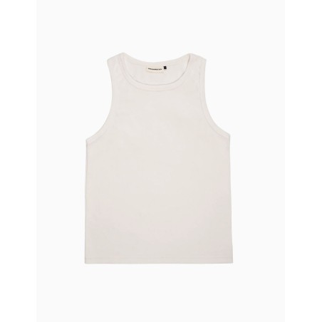 Camiseta Tank Prohibited The Embroidery Top Off-White