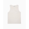 Camiseta Tank Prohibited The Embroidery Top Off-White