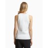 Camiseta Tank Prohibited The Embroidery Top Off-White