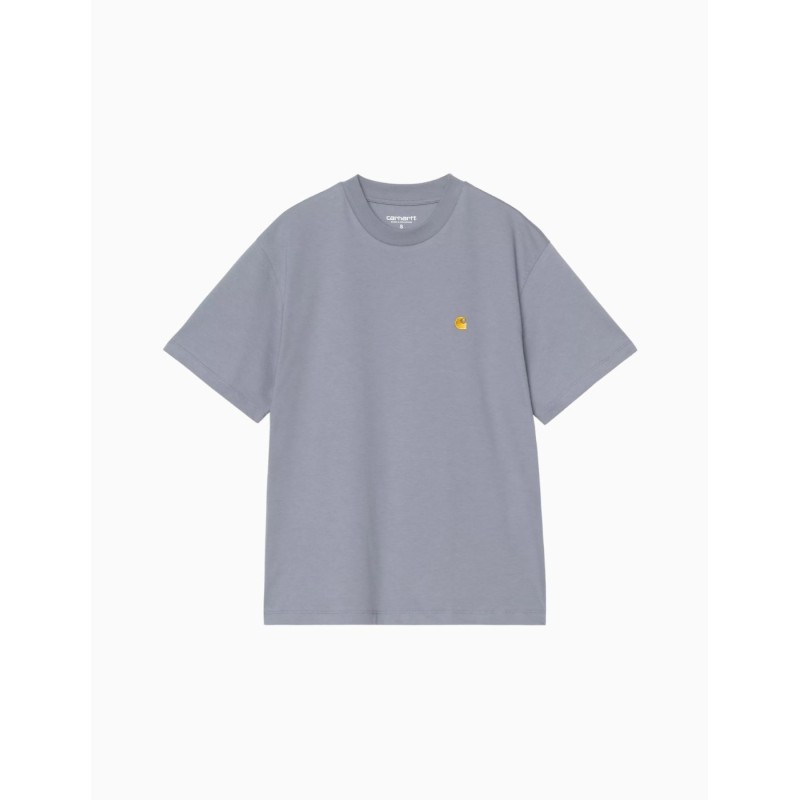 Camiseta Carhartt Wip Chase Shady Blue para Mujer