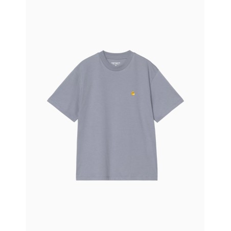 Camiseta Carhartt Wip Chase Shady Blue para Mujer