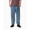 Pantalon Largo Carharrt Wip Newel Blue Stone Bleached No Length