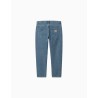 Pantalon Largo Carharrt Wip Newel Blue Stone Bleached No Length