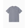 Camiseta Carhartt Wip American Script T-Shirt Shady Blue