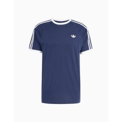 Camiseta Adidas 3 Stripe Tee Indigo