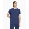 Camiseta Adidas 3 Stripe Tee Indigo
