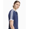 Camiseta Adidas 3 Stripe Tee Indigo